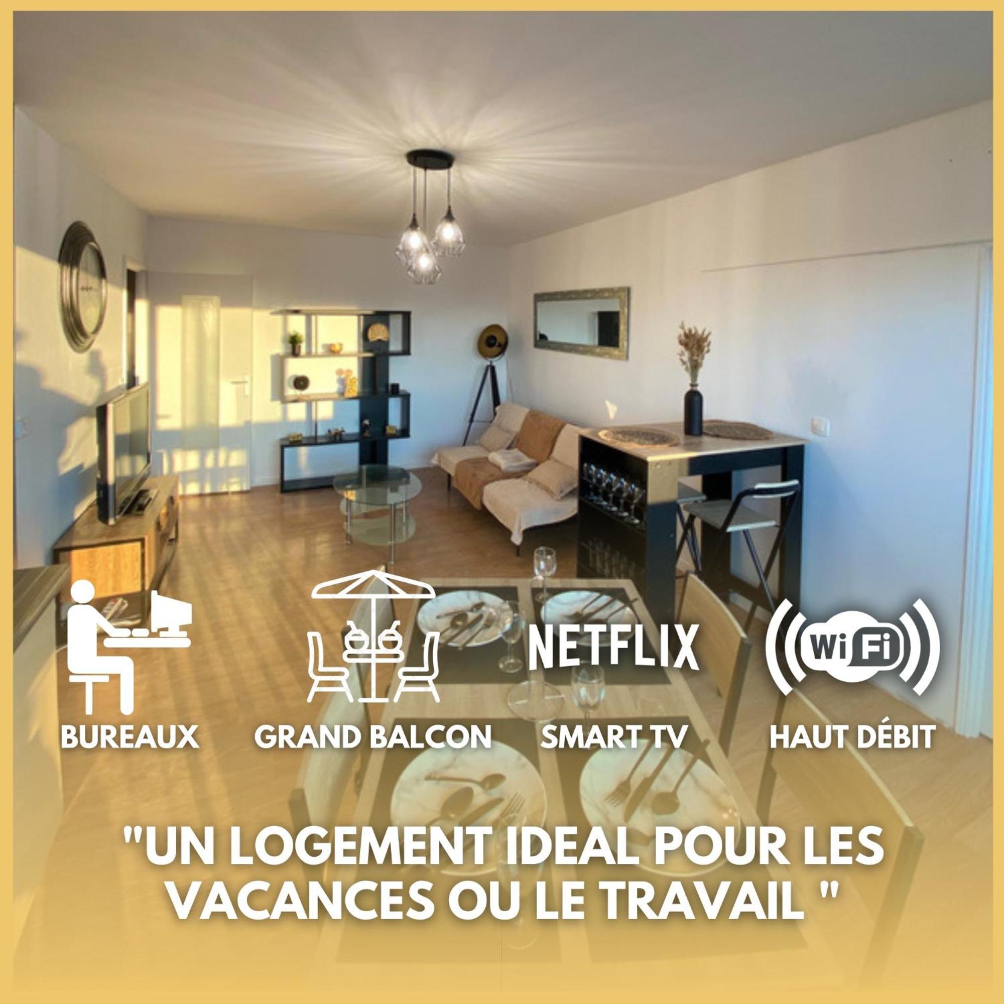 אנז'ה Appartement Spacieux - 10' Gare מראה חיצוני תמונה